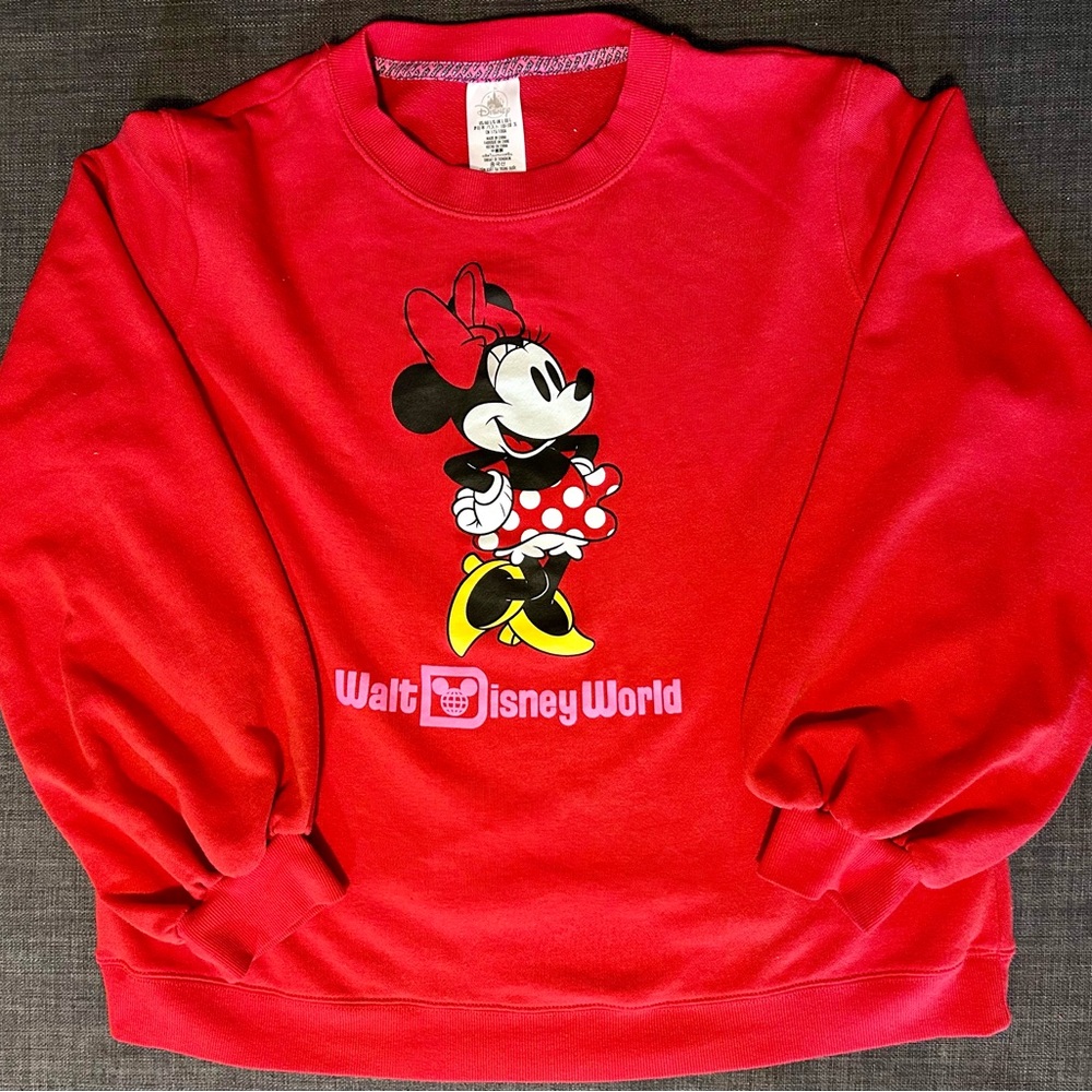 Disney - Women’s Minnie Sweatshirt L Large